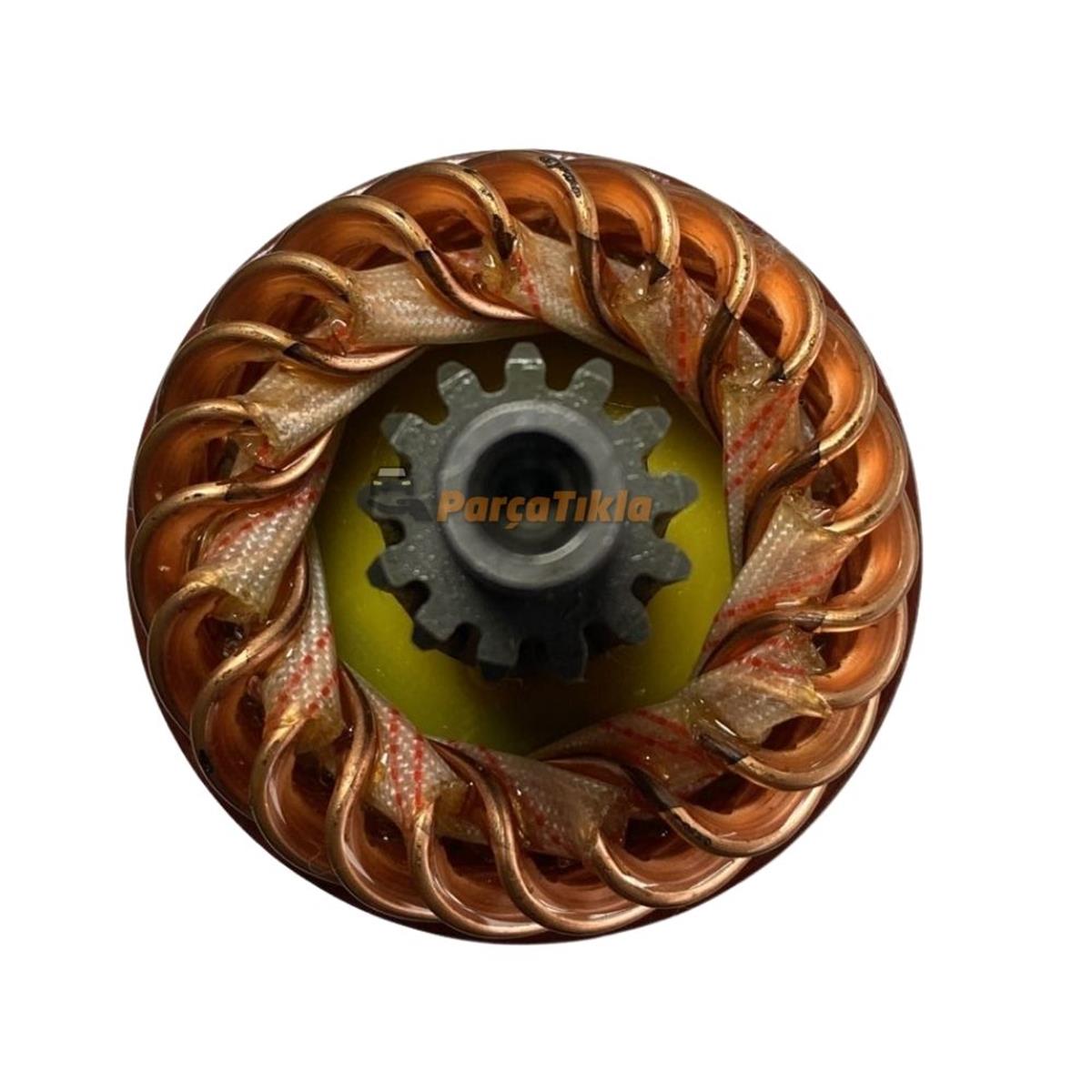 Marş Kollektörü 24v Mercedes Axor Atego Renault Premium Tır Safir Otobüs Axor (rulmanlı) Mits Safir 60.3x177x13-ım3096 | Wınwın Im3096