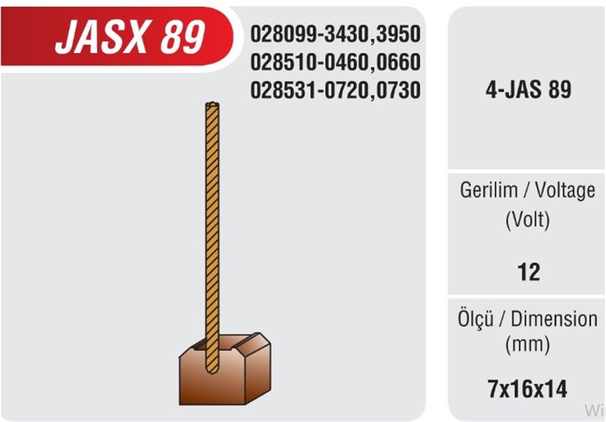 Marş Kömürü Ft-129-fk -115 Mega | Mega Jasx89