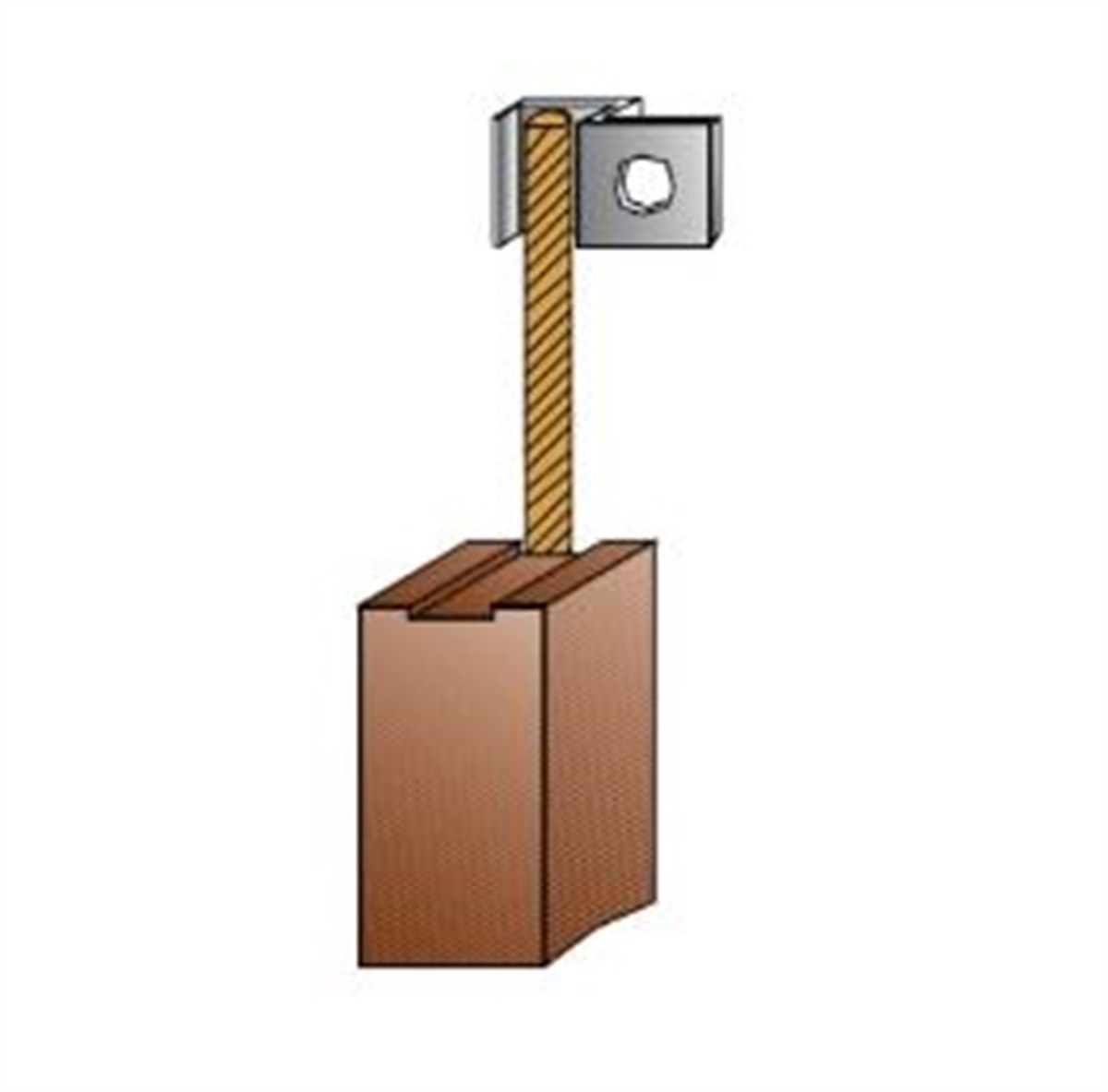 Marş Kömürü Bsx-12 Mega 9*13*25,5 İnter Hanomag Steyr Mercedes | Mega Bsx12