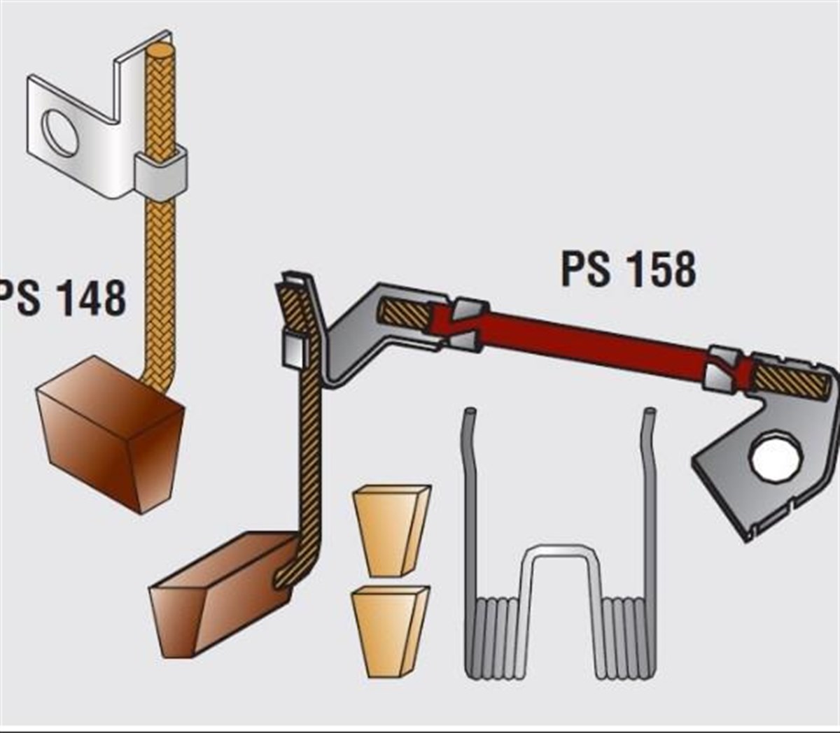 Marş Kömüru 12v Renault Megane D | Mega Psx148-158