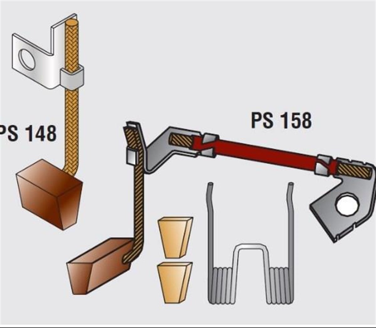 Marş Kömüru 12v Renault Megane D | Mega Psx148-158