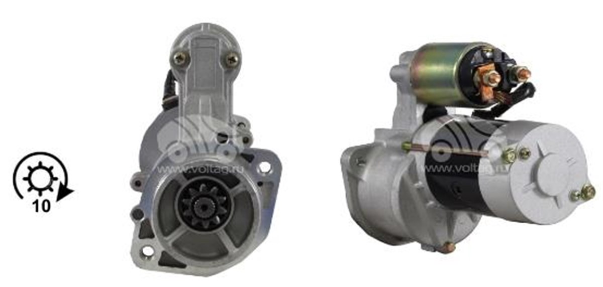 Marş Motoru 12v 10diş H100 Sorento 09 Valeo-600077 Valeo-600248 Valeo-600078 Les0212 361004a000 361004a | Wutse Str32712