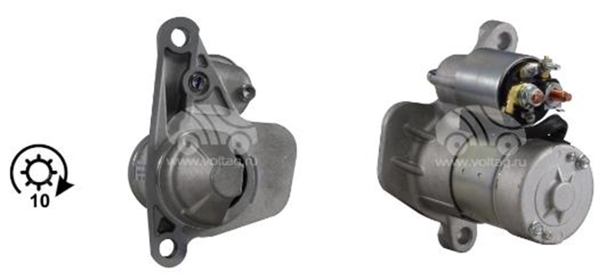Marş Motoru 12v 10diş 1kw Nissan Qasqai Mikra Hitachi Valeo-446506 | Orj Hıts114922b