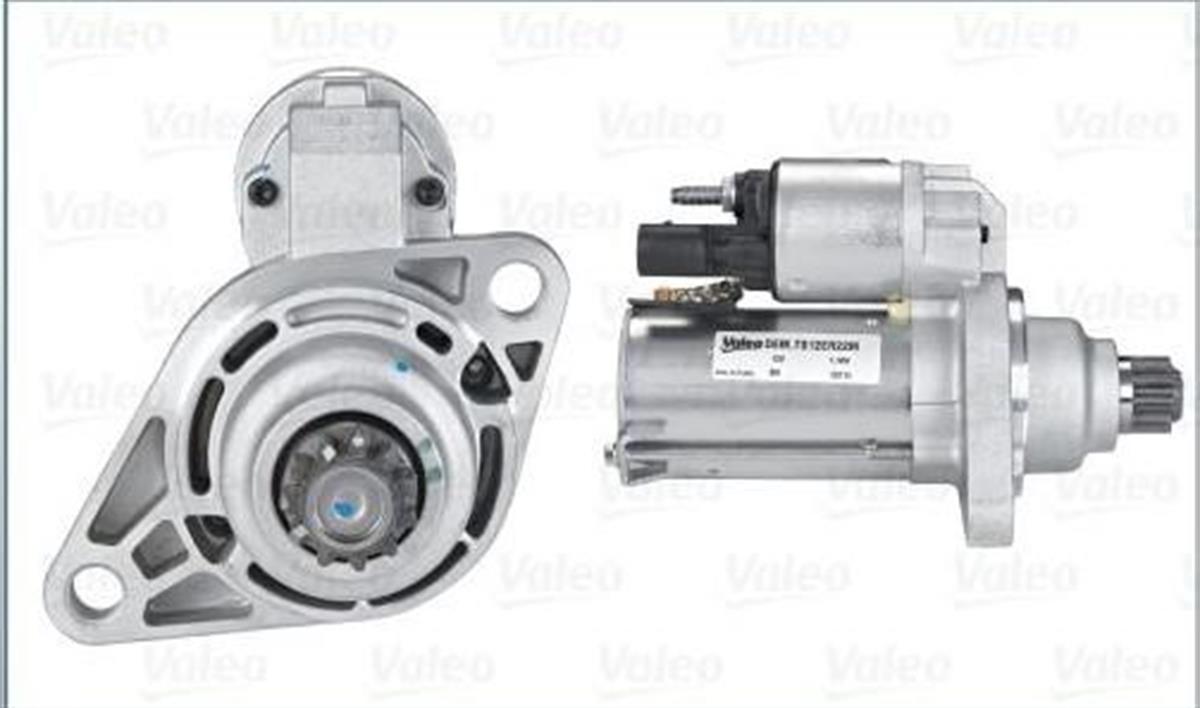 Marş Motoru 12v 11diş Vw Golf Polo Passat Seat Fabia Octavia Leon Audi | Orj Valeots12er22m