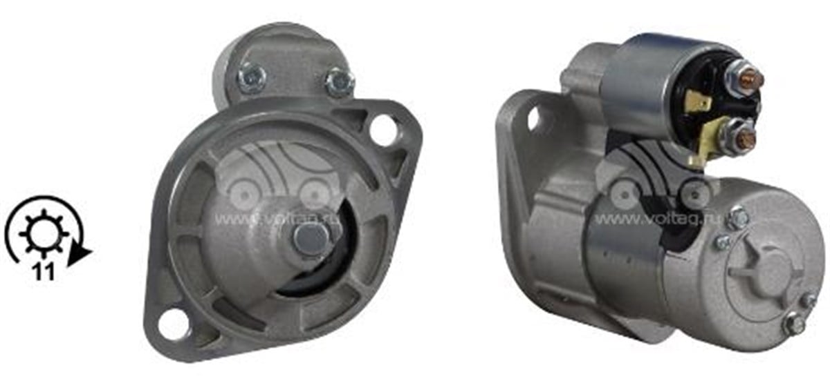 Marş Motoru 12v 11diş Yamaha Yanmar Marin Str6132 Les0072 Str3309 | Unıp Str3309