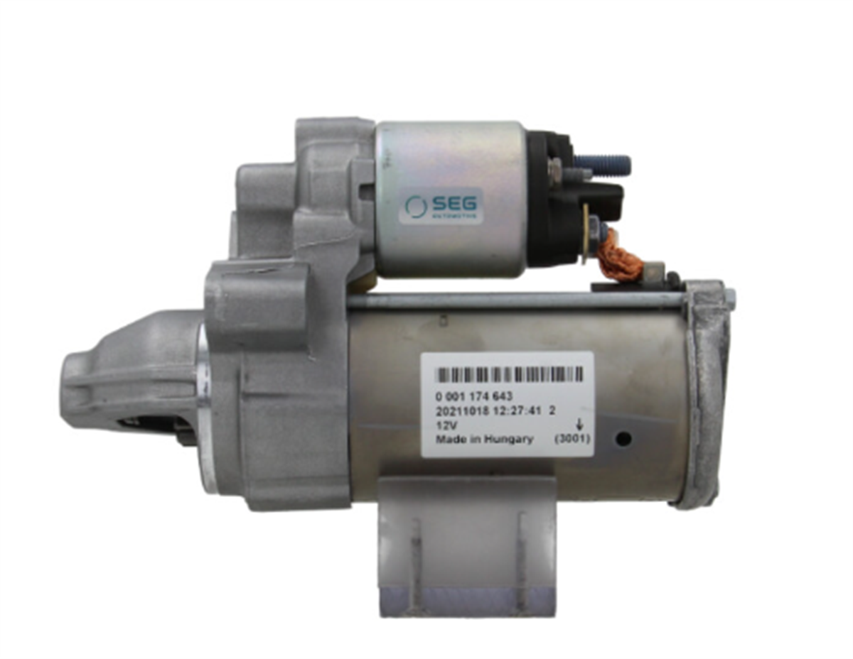 Marş Motoru 12v 12diş Citroen C3 C4 Peugeot Pejo 206 307 Toyota Aygo D6ra110 Ts14e110 0001174643 Str3032 Valeo 446514 | Seg 0001174643