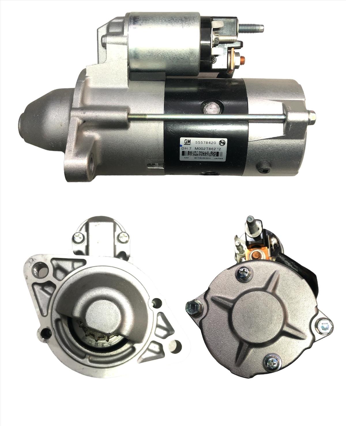 Marş Motoru 12v 13diş Opel Mokka Chevrolet M2t86272 M02t86272 M002t86272 M2t86271 M02t86271 M002t86271 Opel 1202233, P1202233 | Mıtsubıshı M2t86272