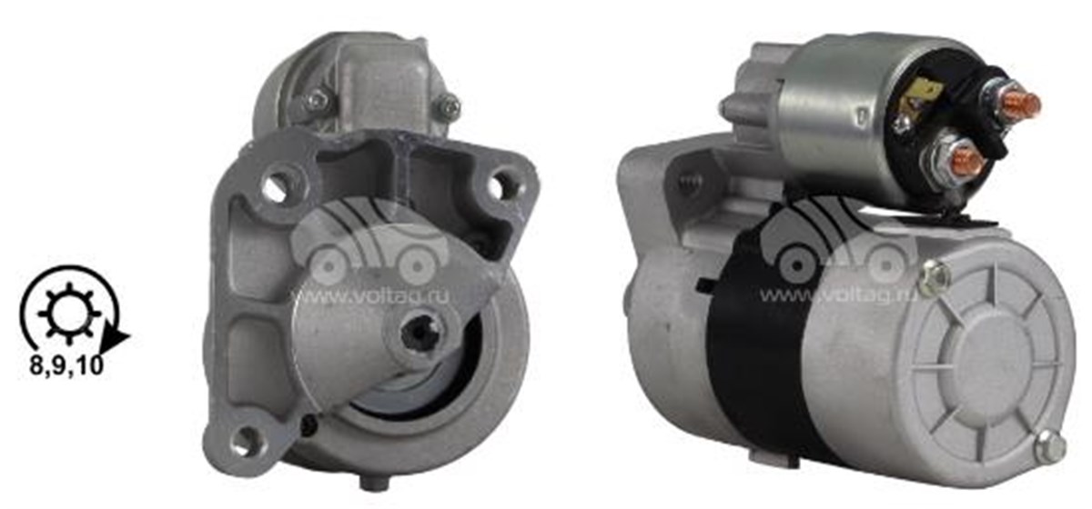 Marş Motoru 12v 8diş Megan Kango R9 Str6081 |