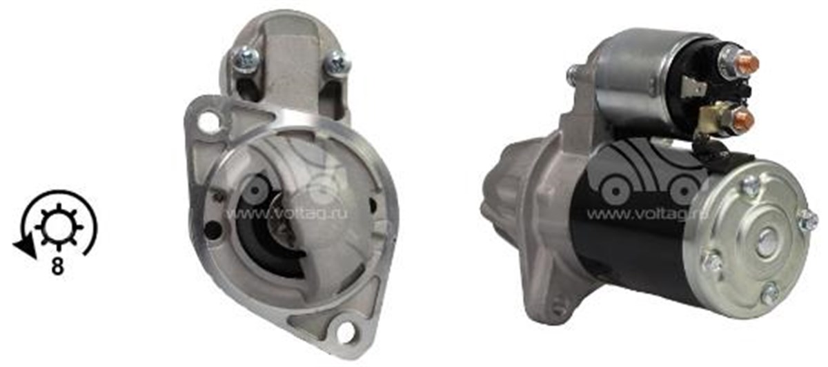 Marş Motoru 12v 8diş Mıts. Colt Smart Ters | Wutse Str33183
