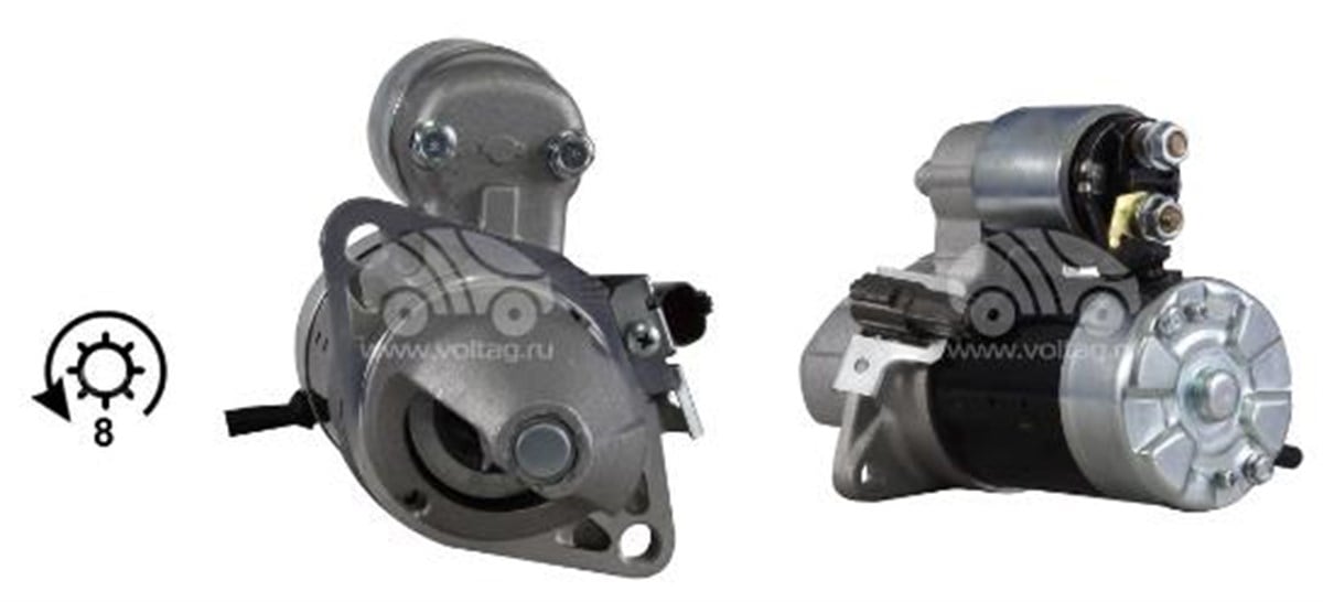 Marş Motoru 12v 8diş Nissan Sunny Ters 233001m216 Pluslıne M0t80281 | Ith Str233001m216
