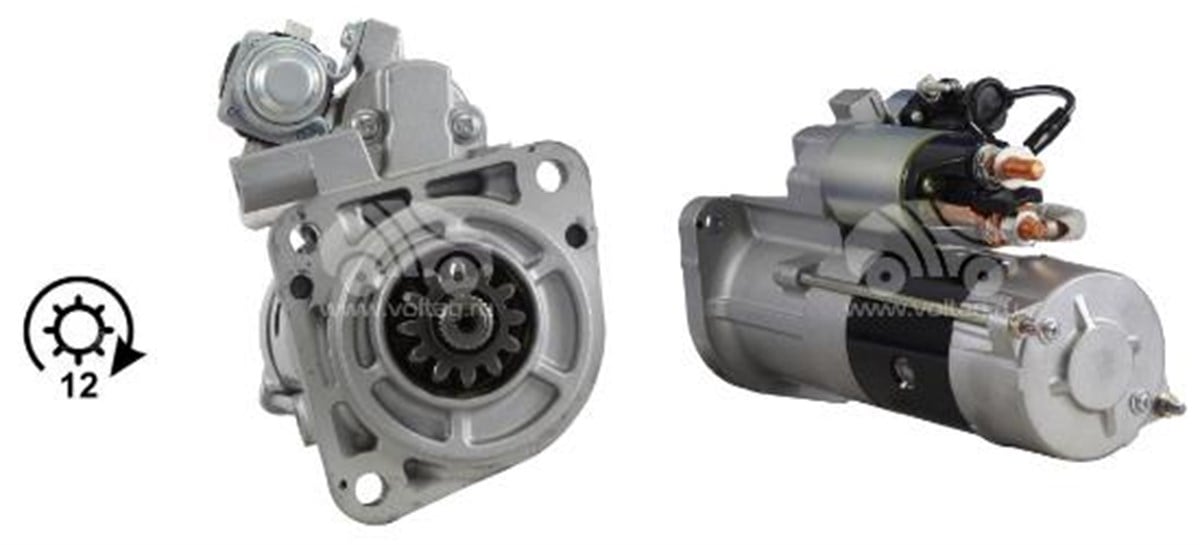 Marş Motoru 24v 12diş Volvo Penta Marin Otokar Doruk Deutz Str7914 | Unıp Str7914
