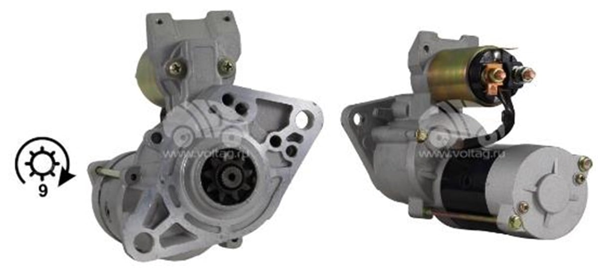 Marş Motoru 24v 9diş Mıtsubıshı Canter Em 449 Unıstr6138 | Unıp Str6138
