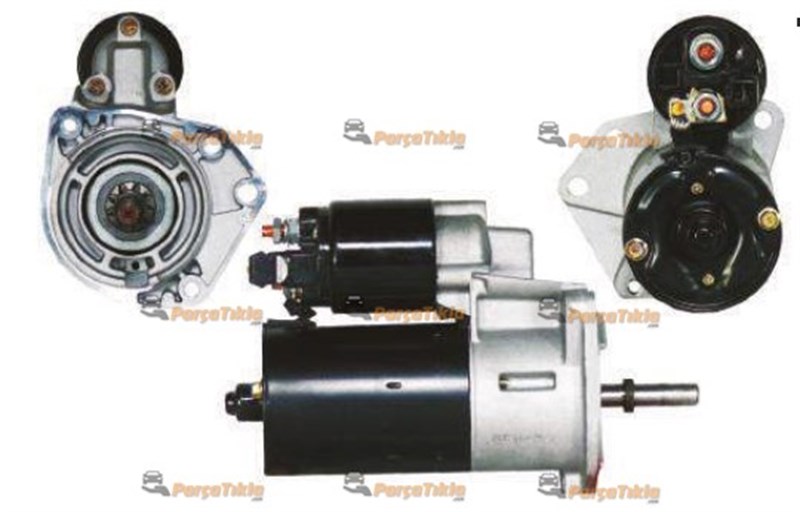 Marş Motoru 12v 9diş Vw Golf 3 Polo Seat Cordoba İbiza Str6550 Açık Pinyon Kapak | Aes Str6550