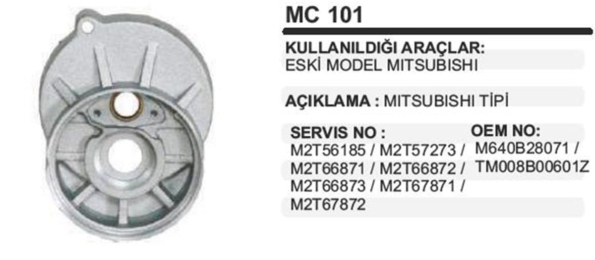 Marş Orta Kapak Canter L200 L300 H100 | Ith Mkmc101