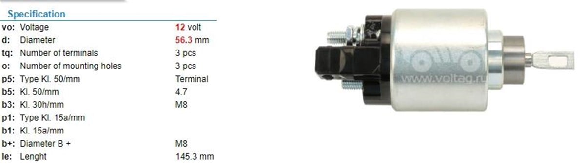 Marş Otomatiği 12v Audi Vw Kare Soketli 2339303412 | Bosch 2339303412