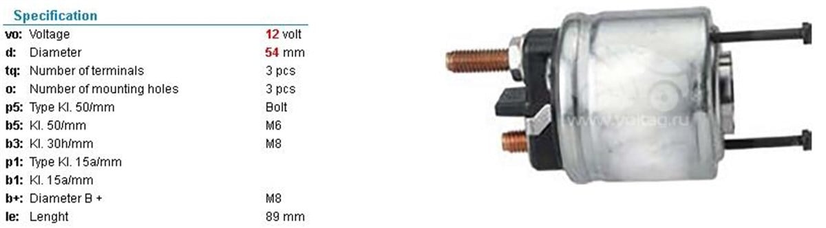 Marş Otomatiği 12v D6g5 Mercedes A.b Seri | Valeo 594724
