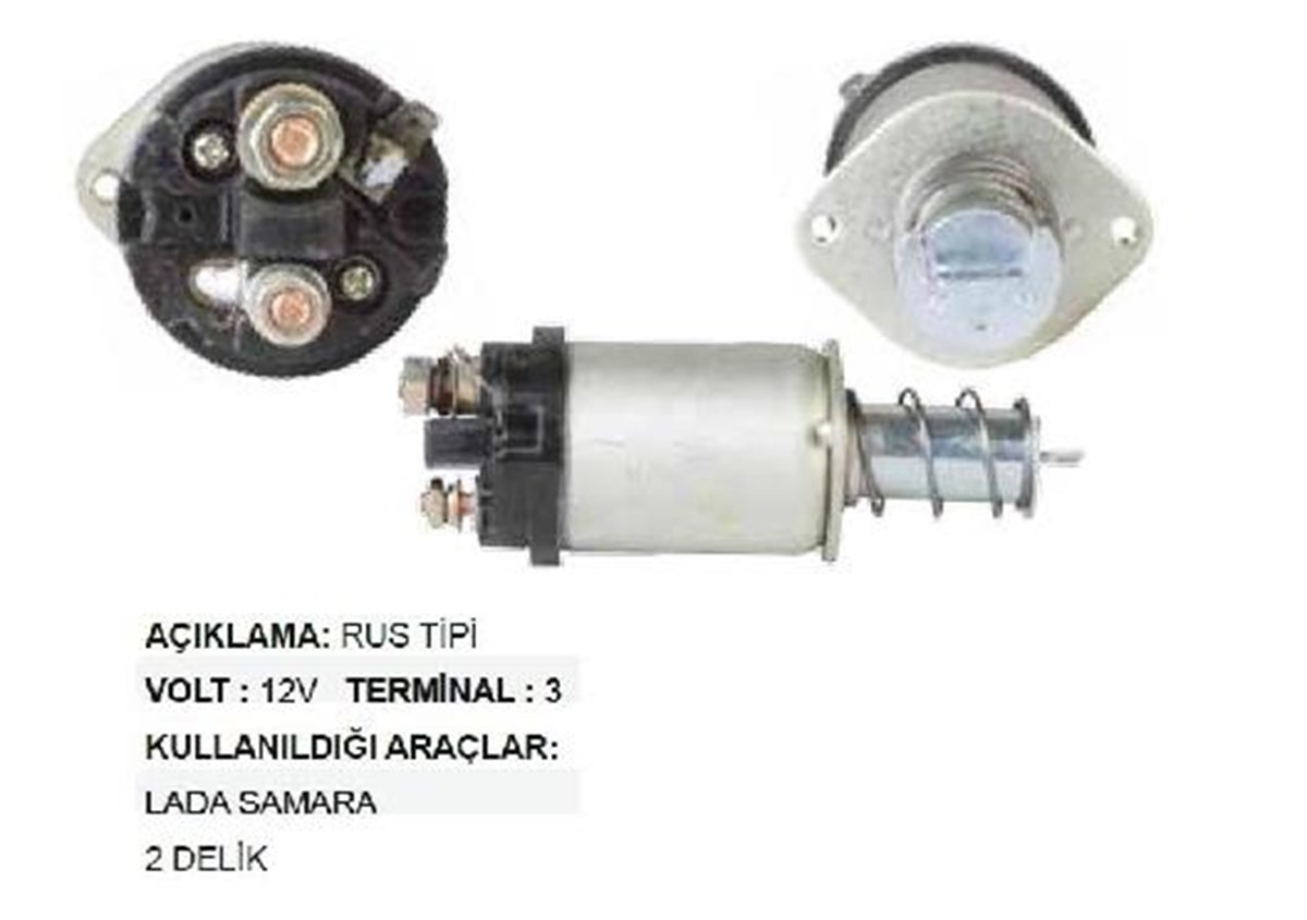 Marş Otomatiği 12v Lada Vega Rover Lucas Tip Land Rover Defender | Ith Mosp150