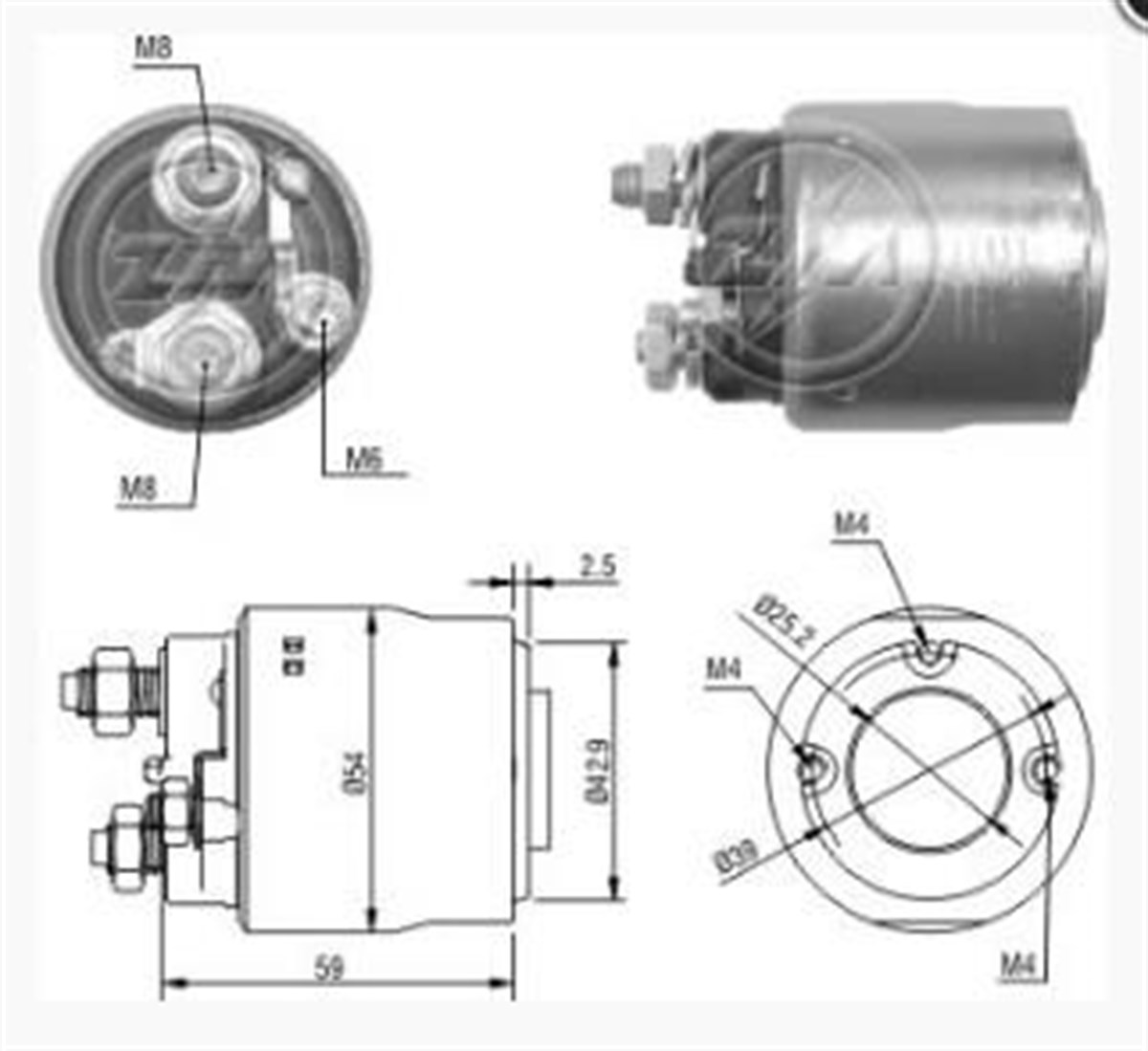 Marş Otomatiği 12v Valeo Tip Ford Transit Custom V348 | Ith Movl13610c