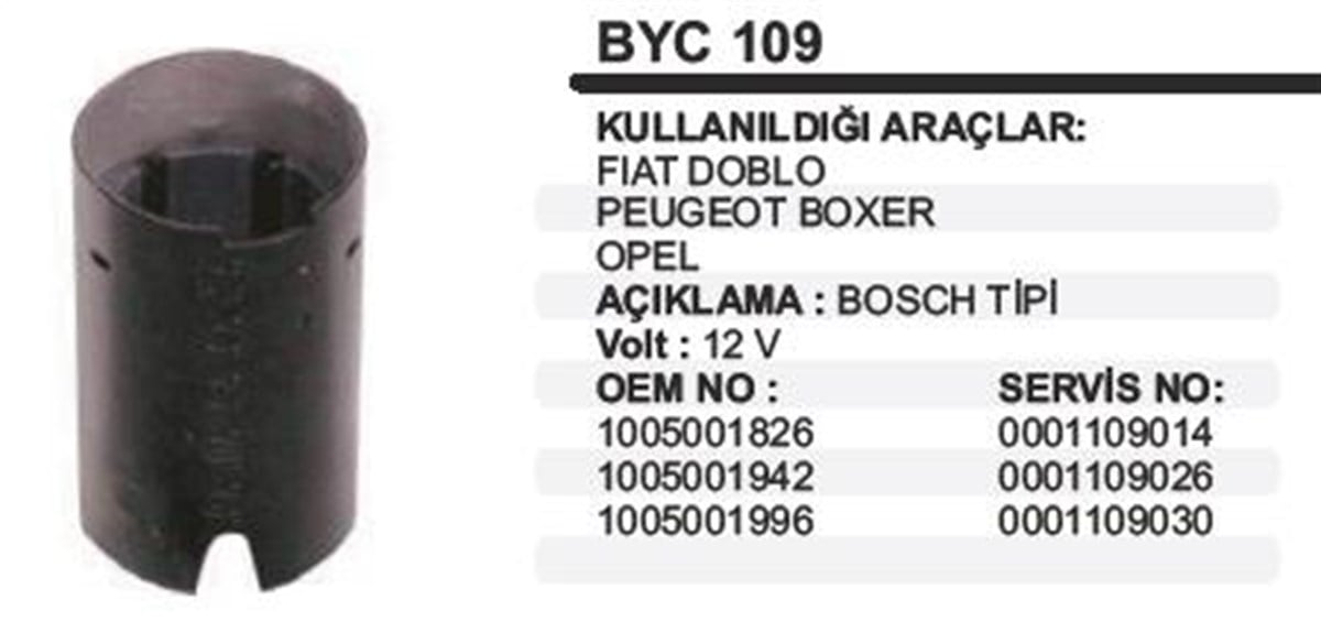 Marş Yastığı 12v Doblo Boxer Opel Düz 78x124 | Ith Mybyc109