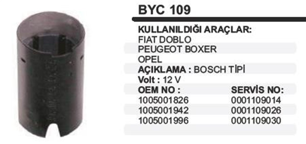 Marş Yastığı 12v Doblo Boxer Opel Düz 78x124 | Ith Mybyc109