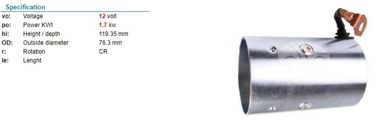 Marş Yastığı Kömür Kapaklı D7r Valeo Tip Hyundai Renault Trafic | Valeo Sc12365