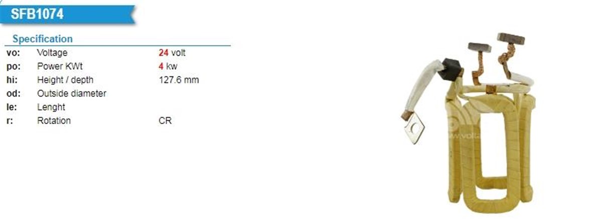 Marş Yastığı Mercedes Volvo Yavuz Ford Ym 12v Gova1110k | Gova 1110k