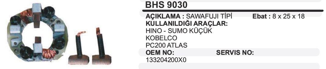Kömür Yuvası Hino Kobelco Komatsu Pc200 Atlas Hino Bhs9030 | Martek Bhs9030