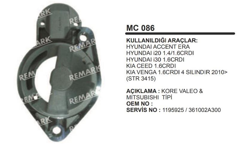 Pinyon Kapağı Hyundaı Accent Era İ20 Ii30 1.5 Crdı 10-	 | Martek Mc086