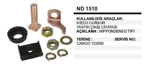 Marş Otomatiği Tamir Takımı Iveco Cursor | Martek Nd1510