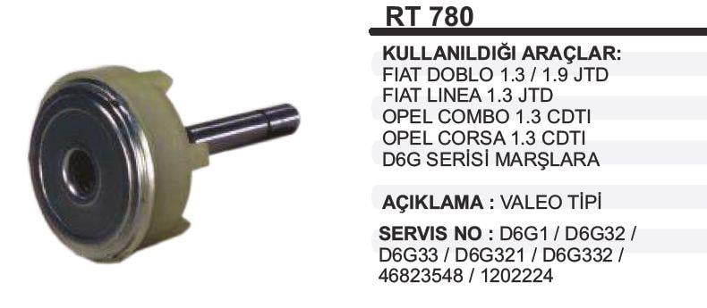 Rediktör Takımı Albea Valeo Tip 1.3 Mult Fıat Opel Doblo Fiorino Linea Combo Corsa-rt780 | Martek Rt780