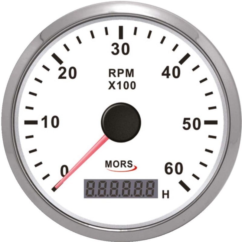 Mors Devir Göstergesi 6000 Devir Beyaz Sr14870 |