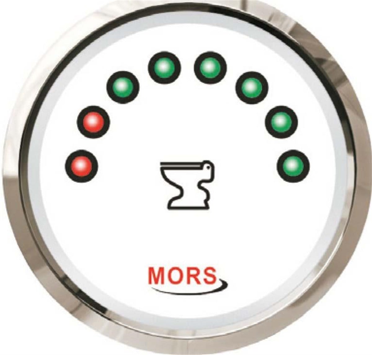 Mors Dijital Atık Su Göstergesi 12-24v Beyaz |