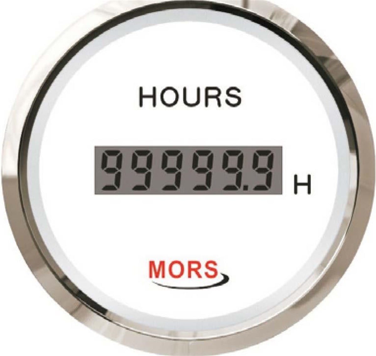 Mors Dijital Motor Zaman Göstergesi 12-24v Beyaz |