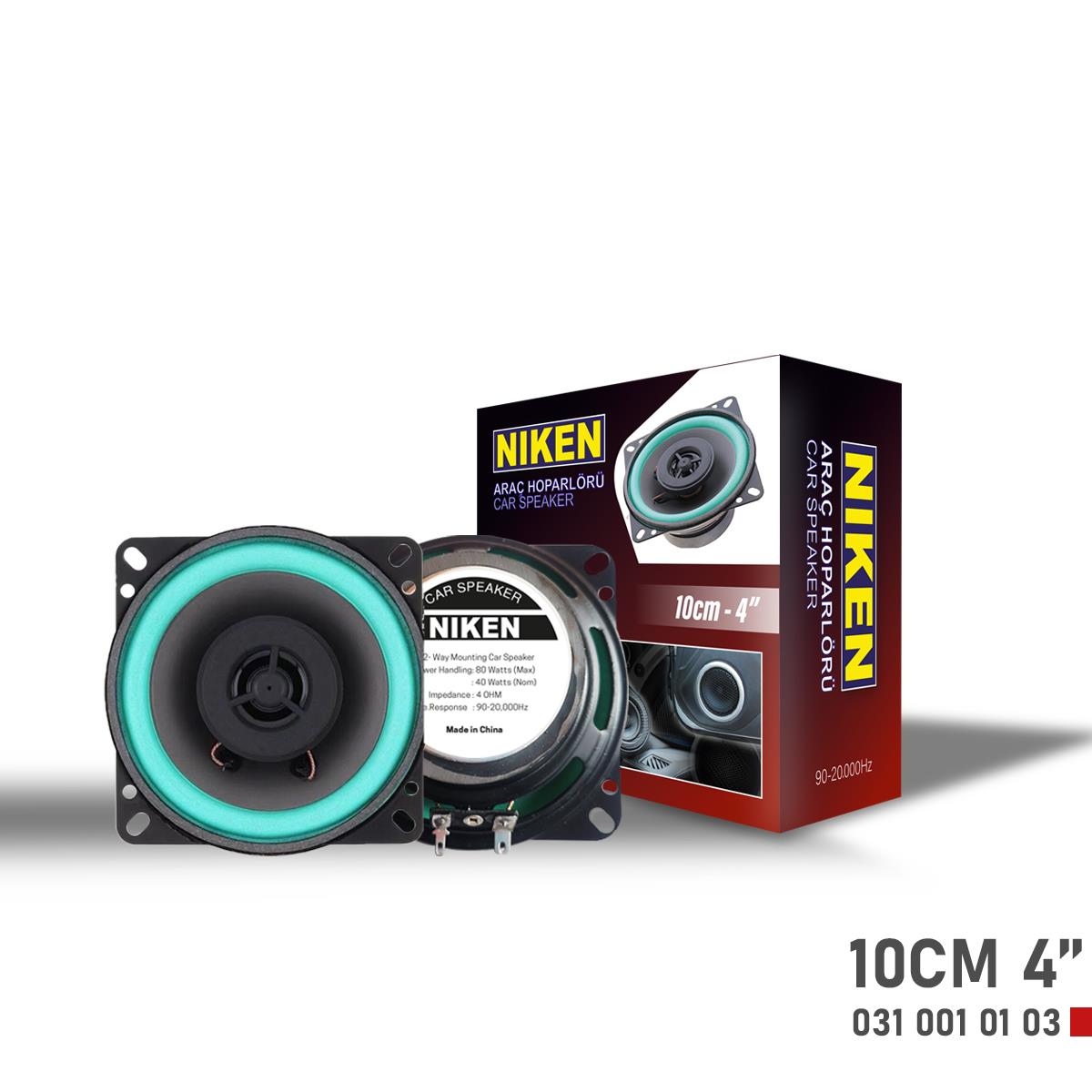 Hoparlör 10cm 4inç 40-80w Adet | Nıken 0310010101