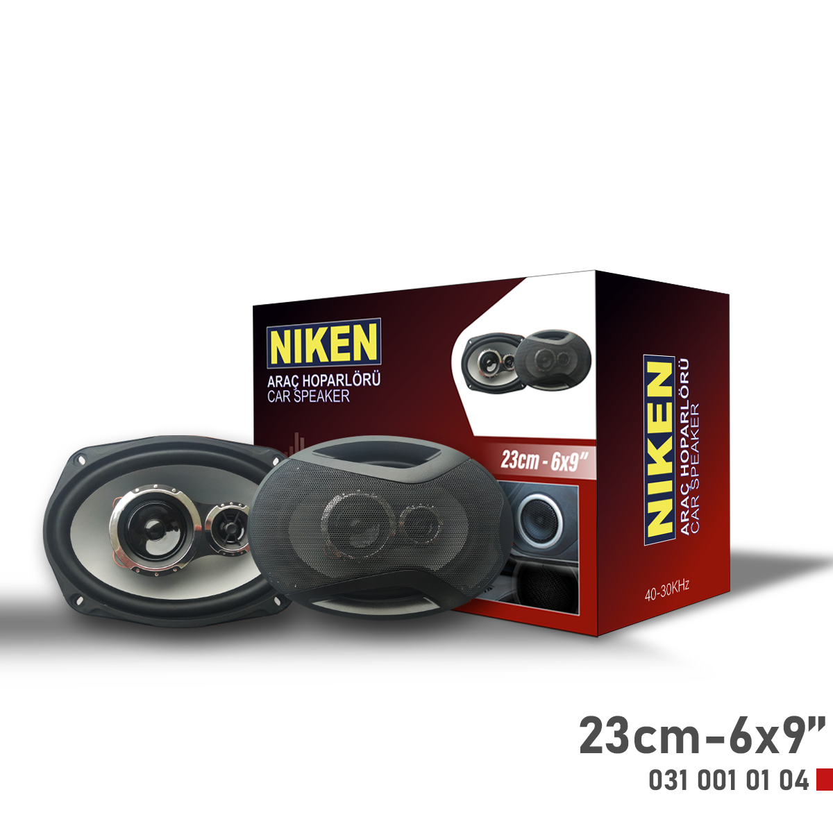 Hoparlör 23cm Oval 6x9 İnç Adet | Nıken 0310010104