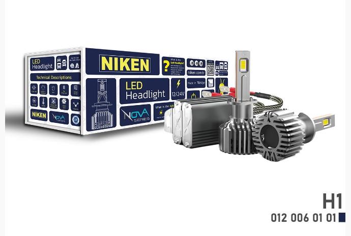 Ampul Nova H1 Led Xenon Turbo Fanlı Set | Nıken Novah1