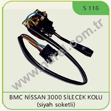 Silgi Kolu + Su Atma Kolu Siyah Soketli Boynuzlu Bmc Levent 3000 Nissan S116 | Nurel S116