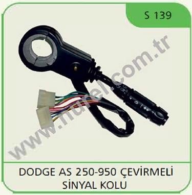 Far Sinyal Kolu Çevirmeli Dodge 250 950 S 139 | Nurel S139