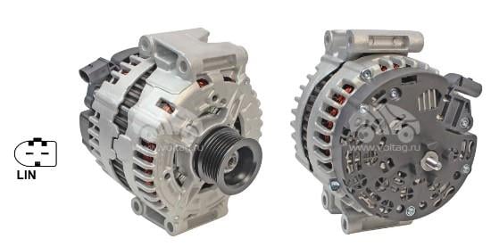 Alternatör 12v 180ah (revizyon) Mercedes Sprinter E300 E350 S300 S350 Sl300 Sl350 W906 | Orjrev 0121715014