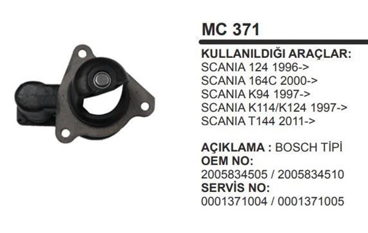 Pinyon Kapağı Scanıa 114 164 T94 144 98- | Remark Mc371