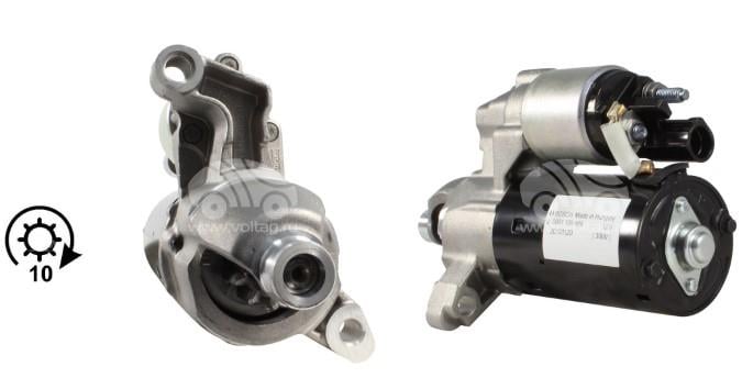 Marş Motoru 12v 10diş Audi A4 A6 A8 Q7 | Pluslıne 0001107452