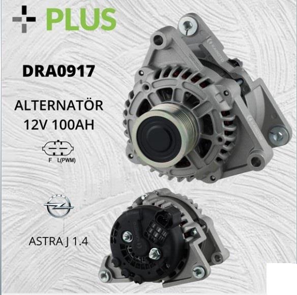 Alternatör 12v 100ah Opel Astra İnsıgnıa Chevrolet Aveo Daewoo Espero | Pluslıne Dra0917