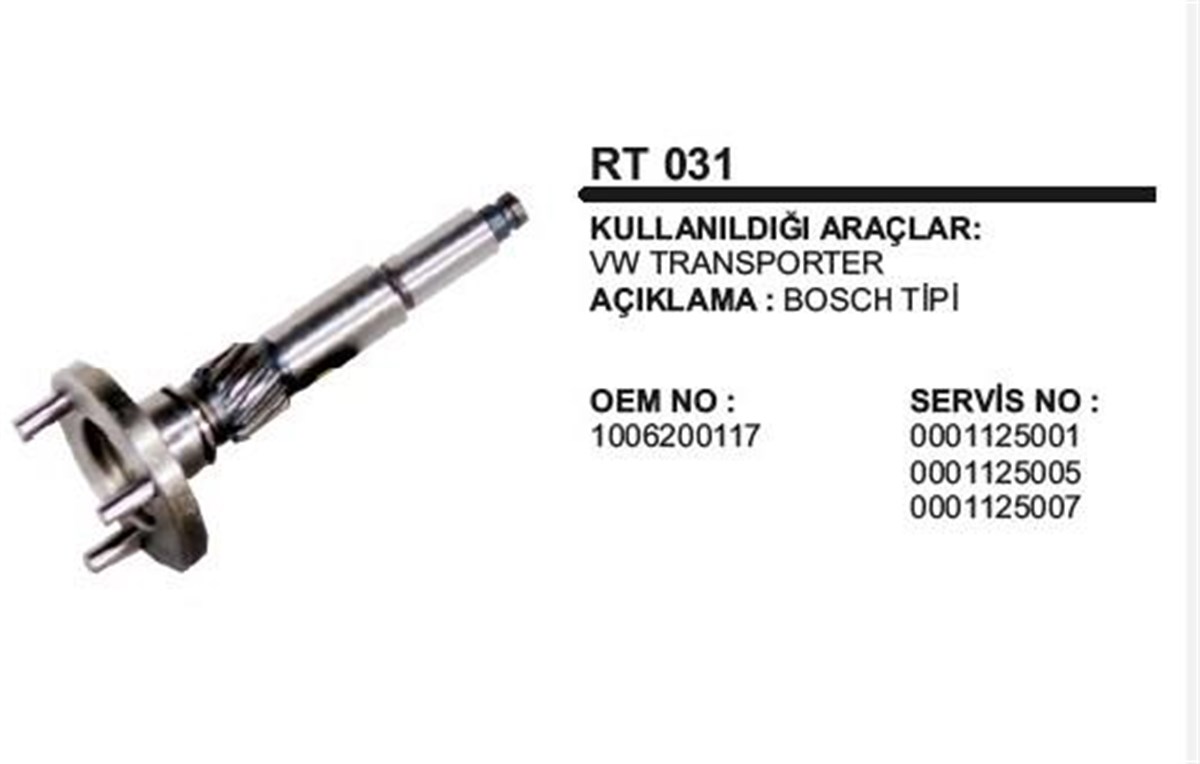 Rediktör Mili Volkswagen T4 | Ith Rt031