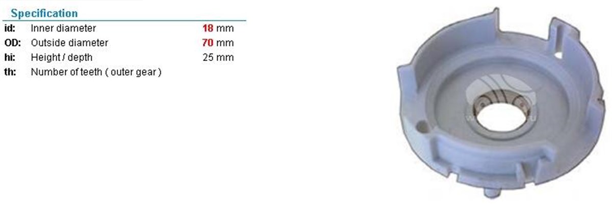 Rediktör Plastiği (audi 80 1.6/2.0)-----pam-60.328 | Ith Frpam60328