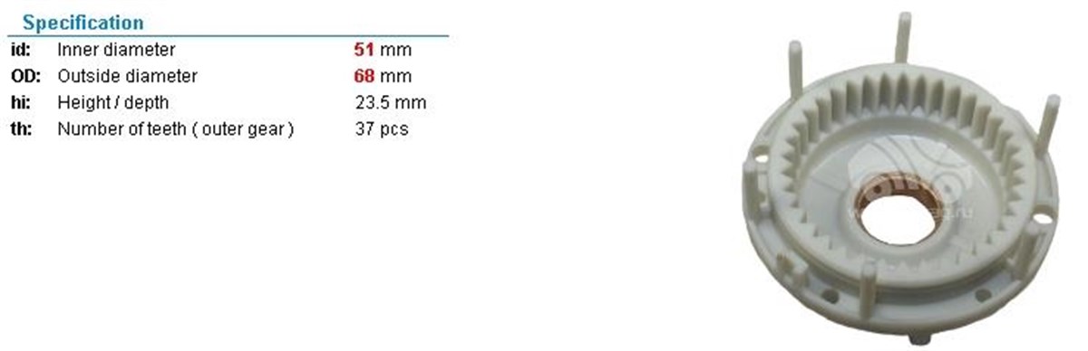 Rediktör Plastiği Bmw-mercedes-volvo-opel Pam60304 | Ith Frpam60304