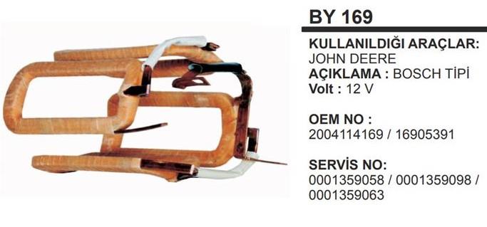 Marş Yastığı Alan Sargısı 12v John Deere | Remark By169