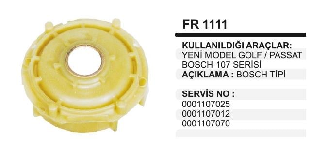 Rediktör Plastiği Bosch Tip Vw Golf Passat Polo Caddy Jest Ducato | Remark Fr1111