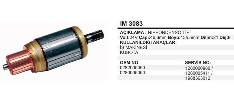 Marş Kollektörü 24v İş Makinası Kubato Nikko Denso | Remark Im3083