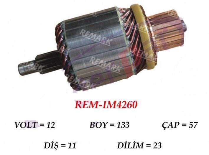 Marş Kollektörü 12v 11diş Fuso Canter Peugeot Boxer Mascott İveco Daily Temsa Prestij | Remark Im4260