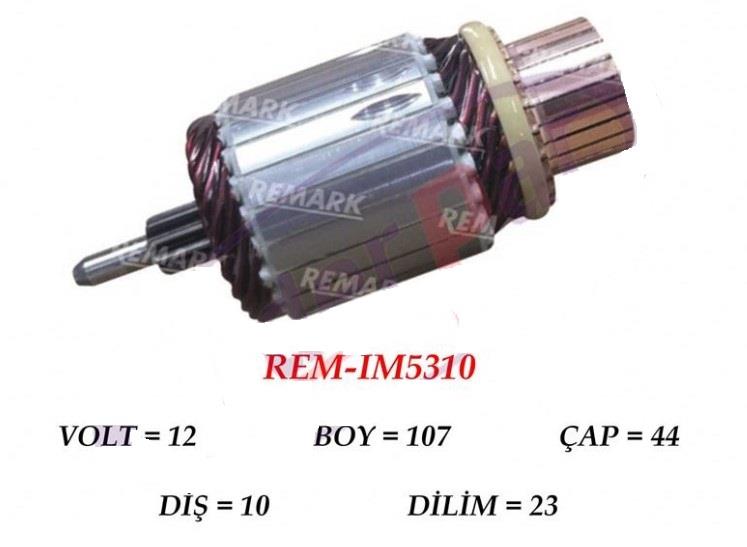 Marş Kollektörü 12v 10diş Johndere Traktör Süpürge Gator Utv Cherry | Remark Im5310